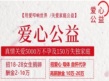 湘潭捐卵助孕生子 爱心志愿者招募